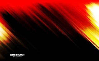 Abstract line technology speed background dark orange color vector