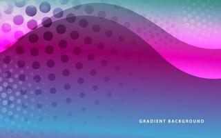 Abstract wave shape gradient modern background vector