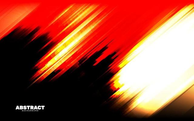 Abstract line technology speed background dark orange color