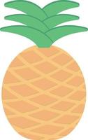 pineapple vector illustration on a background.Premium quality symbols.vector icons for concept and graphic design.