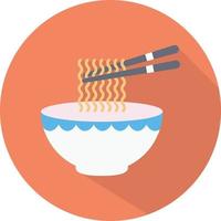 noodles vector illustration on a background.Premium quality symbols.vector icons for concept and graphic design.