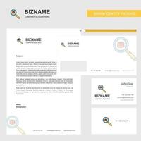 Search item Business Letterhead Envelope and visiting Card Design vector template