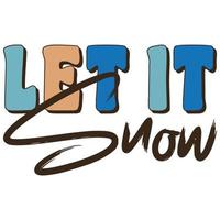 Let It Snow  T-Shirt vector