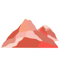 Illustration of mountains. png