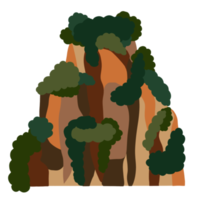 Illustration of mountain png