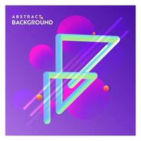 Abstract line background with purple background vector