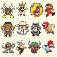 Set Of Pokemon Icons 141925 Vector Art at Vecteezy