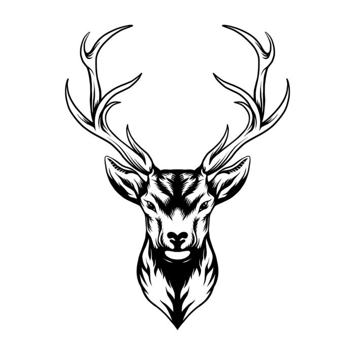 Deer Head SVGs for Free Download