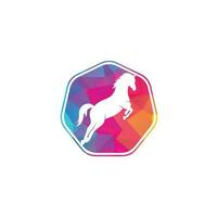 diseño de logotipo de vector de caballo. icono de signo de caballo.