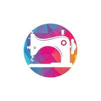 Manual sew machine icon. Simple illustration of manual sew machine icon. vector