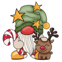 Christmas gnome in Holiday png