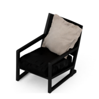 sillón isométrico aislado 3d render png