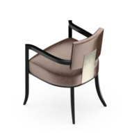 Isometric Chair 3D isolated rendering png