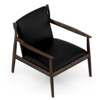 sillón isométrico aislado 3d render png