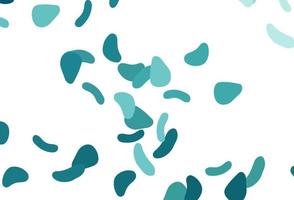 Light BLUE vector background with abstract forms.