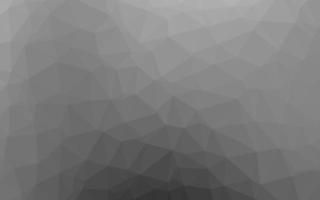 Light Silver, Gray vector abstract polygonal texture.