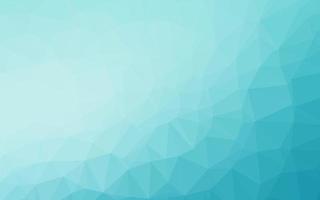 Light BLUE vector shining triangular template.