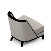 silla isométrica 3d renderizado aislado png