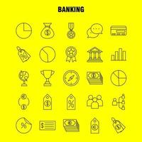 Banking Line Icon for Web Print and Mobile UXUI Kit Such as Achievement Award First Medal Prize Achievement Award First Pictogram Pack Vector
