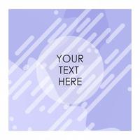 White and purple color bakcground with typogrpahy vector