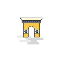 Flat Gate Icon Vector