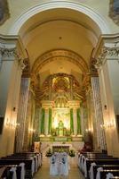 Kyiv, Ukraine - August 24 2021 Refectory chamber of Church of Sts Anthony Wedding ceremony photo