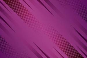 Purple abstract comic style with halftone background vector