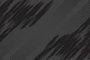 Black and grey abstract grunge texture with halftone background vector