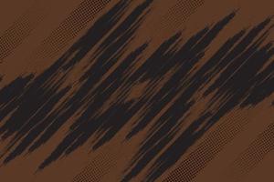 Black and brown abstract grunge texture with halftone background vector