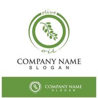 Extra virgin olive oil logo design vector