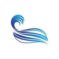 Wave beach vector illustration design