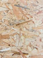 Close up texture of oriented strand board - OSB photo