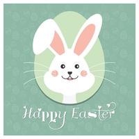 Happy Easter greetiongs card design vector