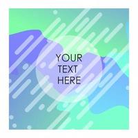 Colorful background with typography design vector