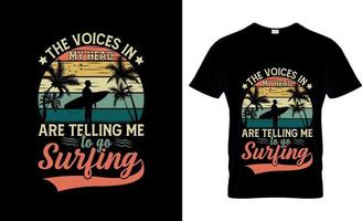 Surfing t-shirt design, Surfing t-shirt slogan and apparel design, Surfing typography, Surfing vector, Surfing illustration vector