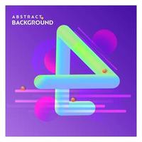 Abstract line background with purple background vector