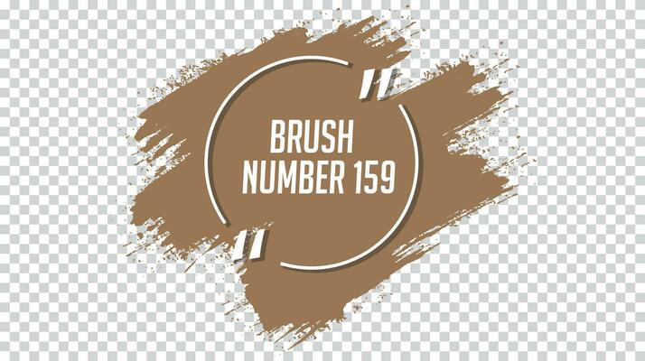 Modern splash brush frame wheat color background