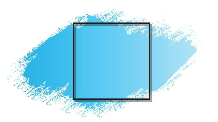 Gradient blue color brush background