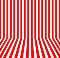 Backdrop and background of red and white lines vector