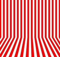 Backdrop and background of red and white lines vector