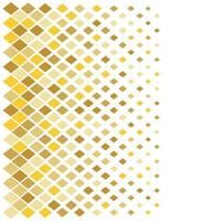 Premium pattern of golden and metallic rhombuses on a white background vector