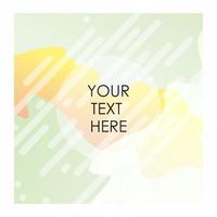 Colorful background with typography vector