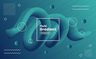 Liquid gradient shapes in an abstract background. vector