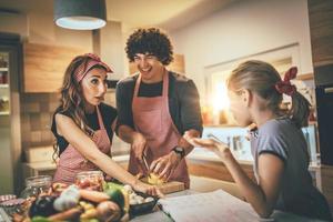 Teamwork In The Kitchen photo