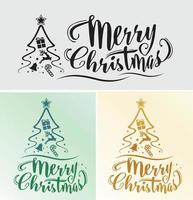 Christmas and New Year vector