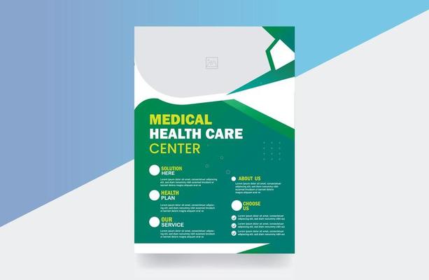 Corporate Business Healthcare Flyer Template