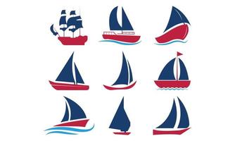 Sailboat, Sailboat Line Art Sailboat Crafts Gnome Vector, and Illustration Design. vector