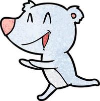 Vector bear character in cartoon style
