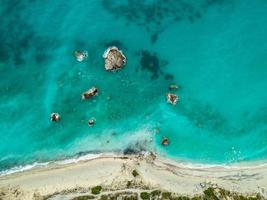 Aerial View Of Sea Cliffs photo