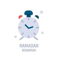 Ramadan icons Muslim islam prayer and ramadan kareem thin line icons set Modern flat style symbols isolated on white for infographics or web use vector